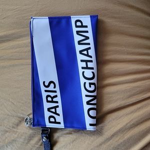 Longchamp top zip pouch